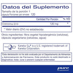 Pure encapsulations CoQ10 120 MG 30 capsulas