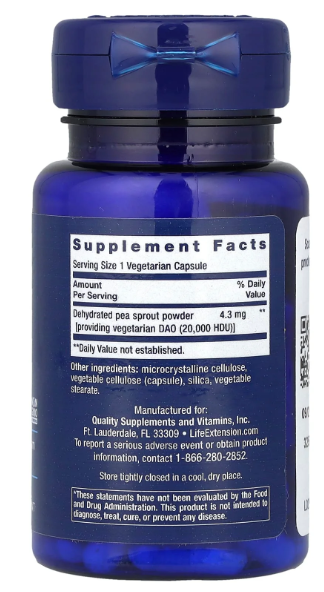 Life Extension Food Sensitivity Relief 60 capsulas