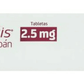 ELICUIS APIXABÁN 2.5 MG 20 TABLETAS