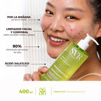 Jabon Facial Svr Sebiaclear Gel Moussant 400 Piel Grasa Acne