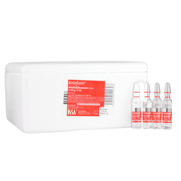 KELEFUSIN SOLUCIÓN INYECTABLE 1.49 g/5 mL (PISA) 3 Ampolletas.