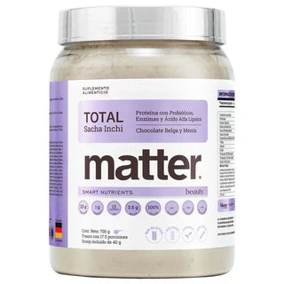 Matter Beauty – Total Sacha Inchi | Chocolate Belga y Menta