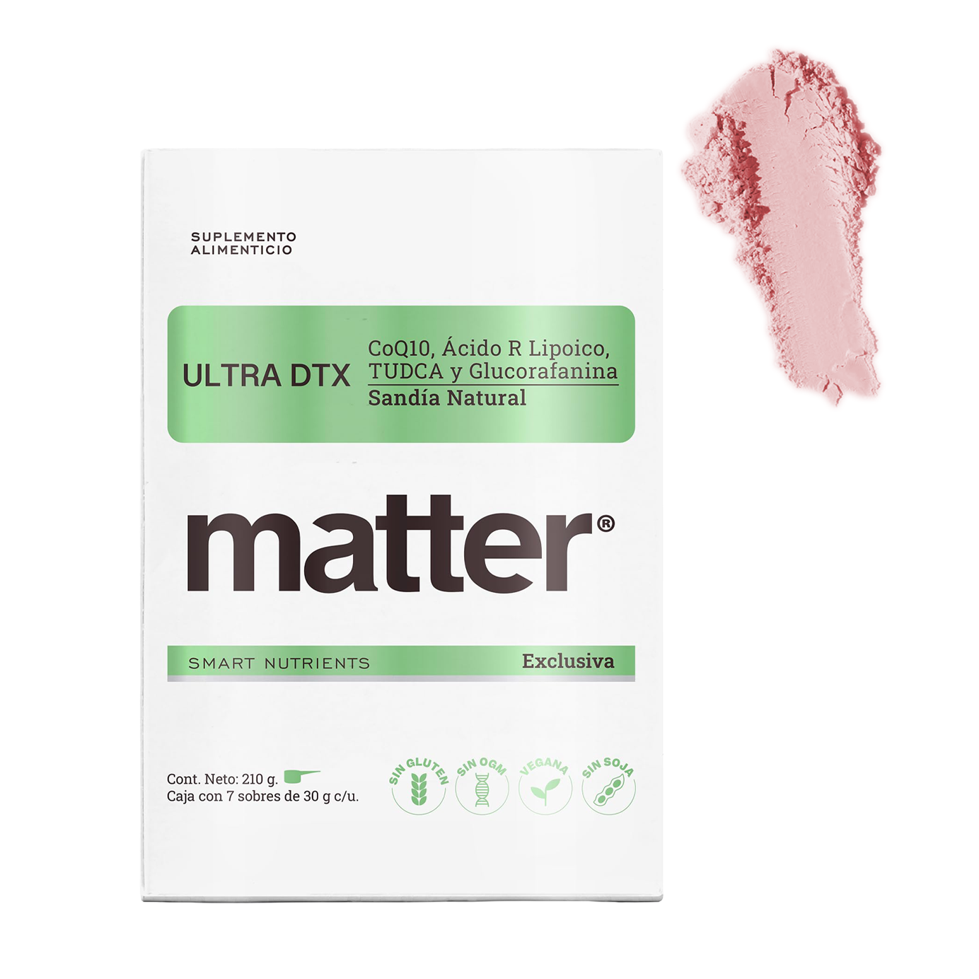 Matter Ultra DTX Sandía Natural | Detoxificación y Soporte Hepático Avanzado