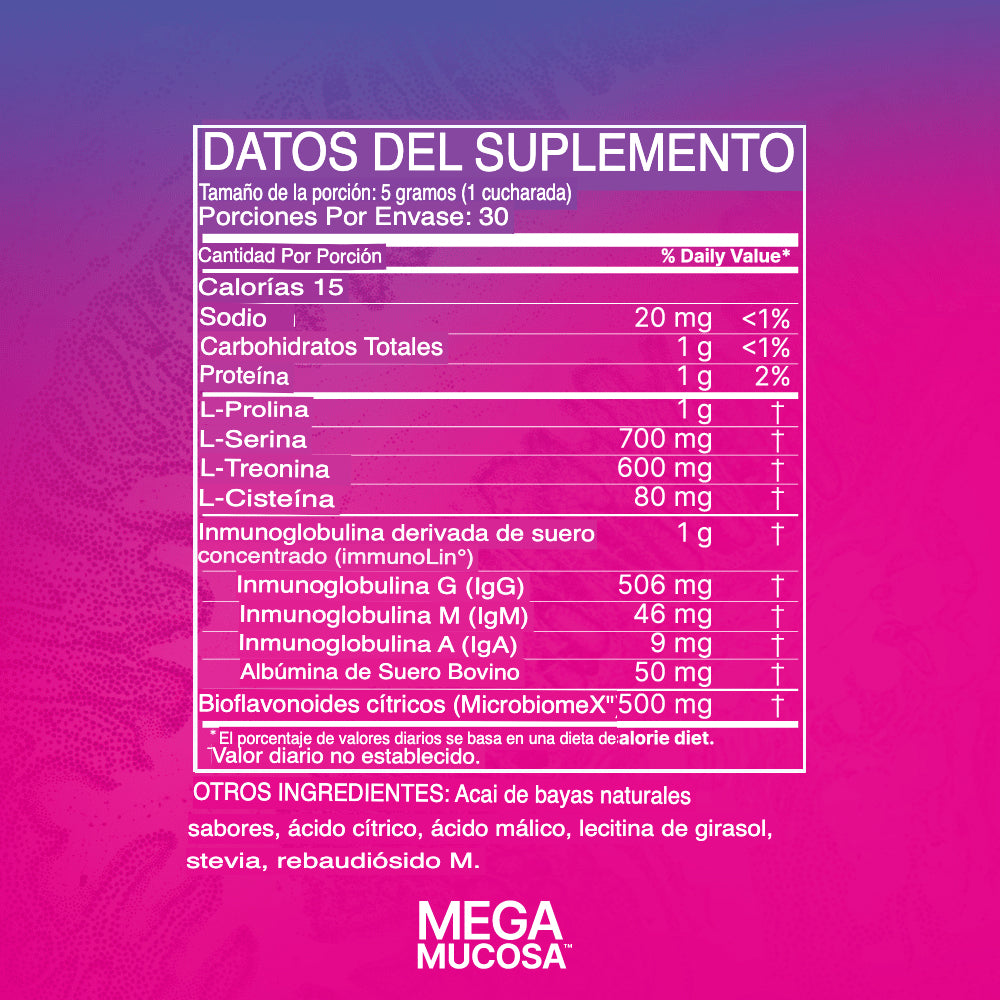 Microbiome Labs - MegaMucosa Polvo 144 gr