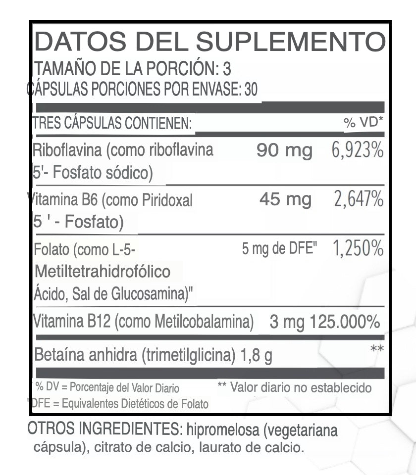 BioTE Methyl Factors (90 cápsulas)