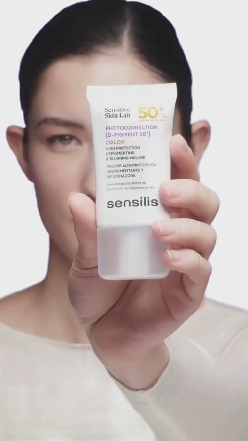 Mousse Alta Protección Photocorrection (D-Pigment 50+) Despigmentante