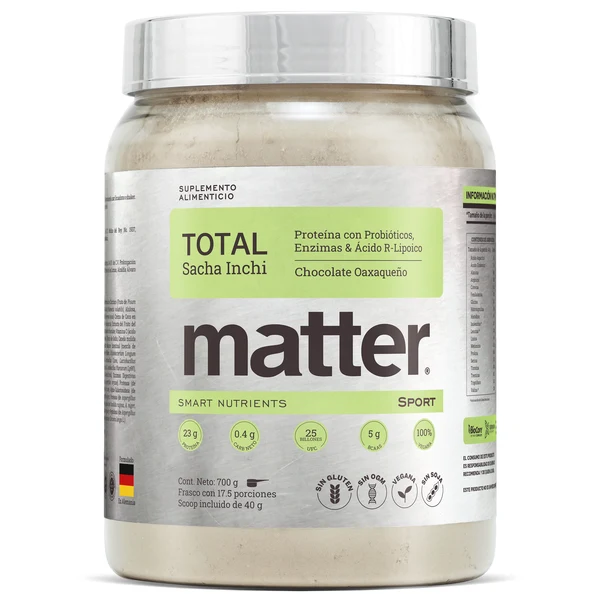 MATTER TOTAL SACHA INCHI CHOCOLATE OAXAQUEÑO