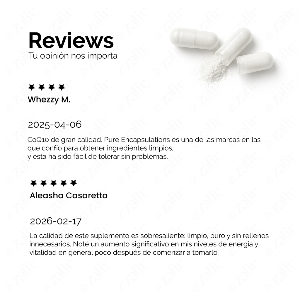 Pure encapsulations CoQ10 120 MG 30 capsulas