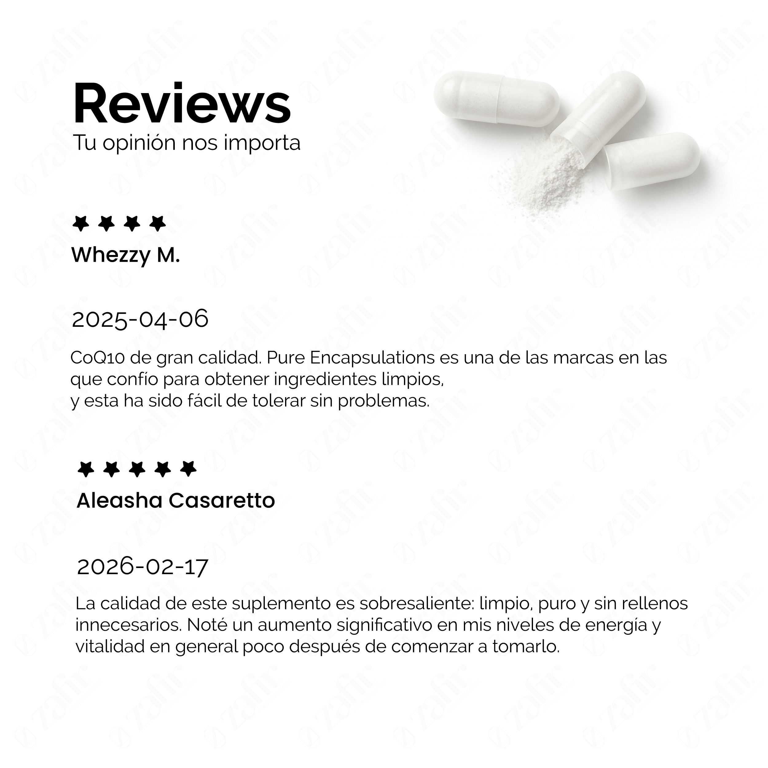 Pure encapsulations CoQ10 120 MG 30 capsulas