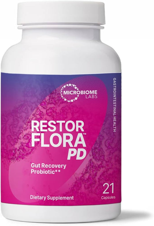 Microbiome - RestorFlora PD 21 capsulas - Zafir Medical Center