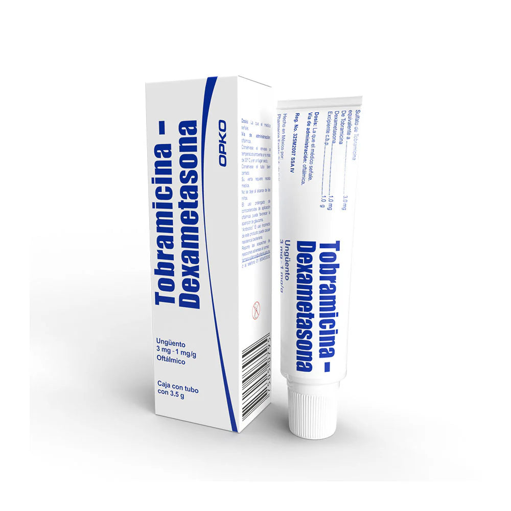TOBRAMICINA-DEXAMETASONA UNGÚENTO 3 MG OFTALMICO