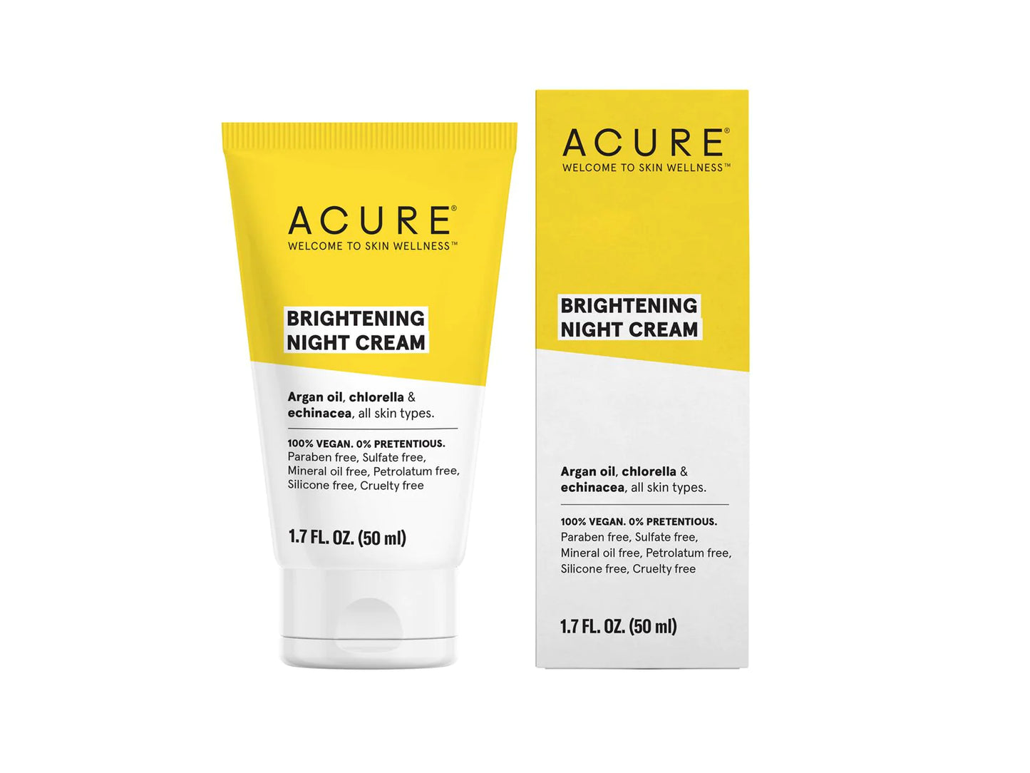 Acure - Brightening Day Cream, crema de día hidratante 50 ml - Zafir Medical Center