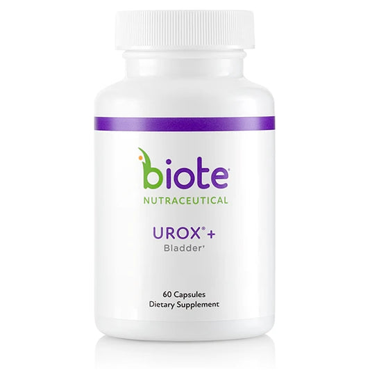 Biote Nutraceutical UROX+ Bladder (60 cápsulas) - Zafir Medical Center